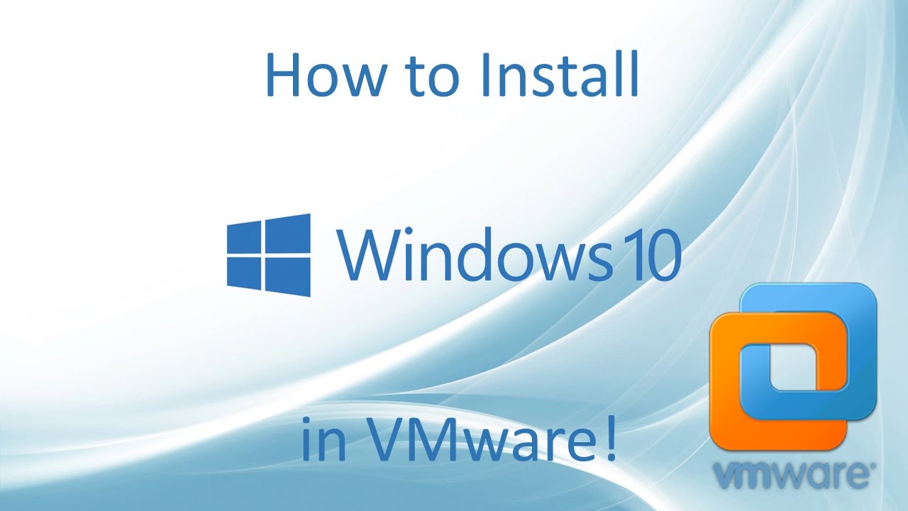 installing vmware on windows 10